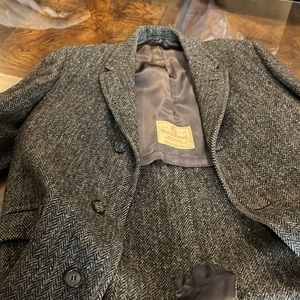 Harris tweed vintage arnold constable wool men’s coat